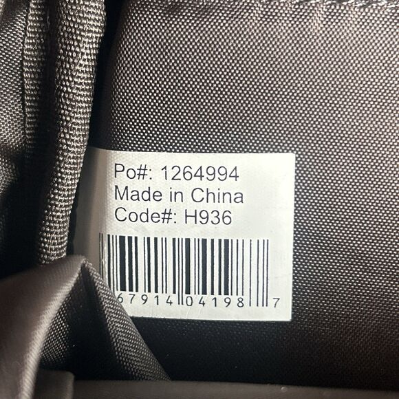 Renwick Genuine Leather RFID Laptop Backpack Brown Travel Business Bag 15” - Picture 5 of 8